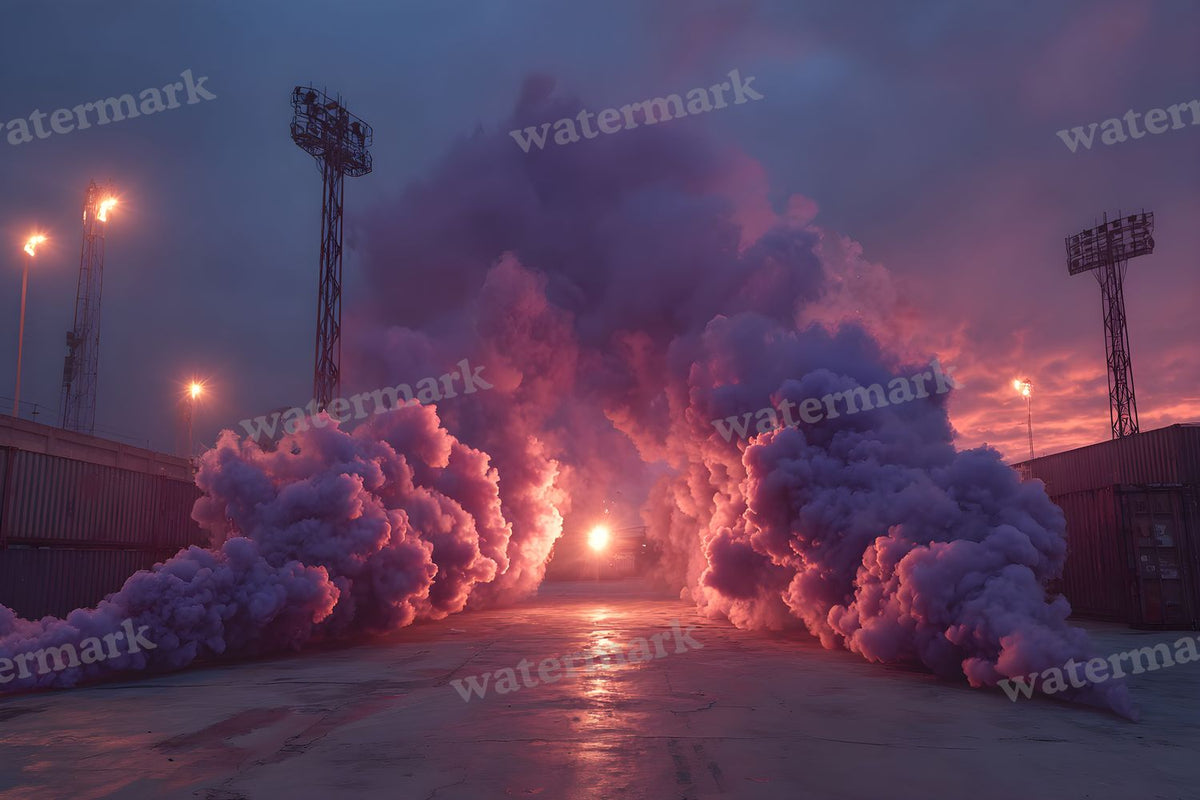 Purple Smoke Action Backdrop Images