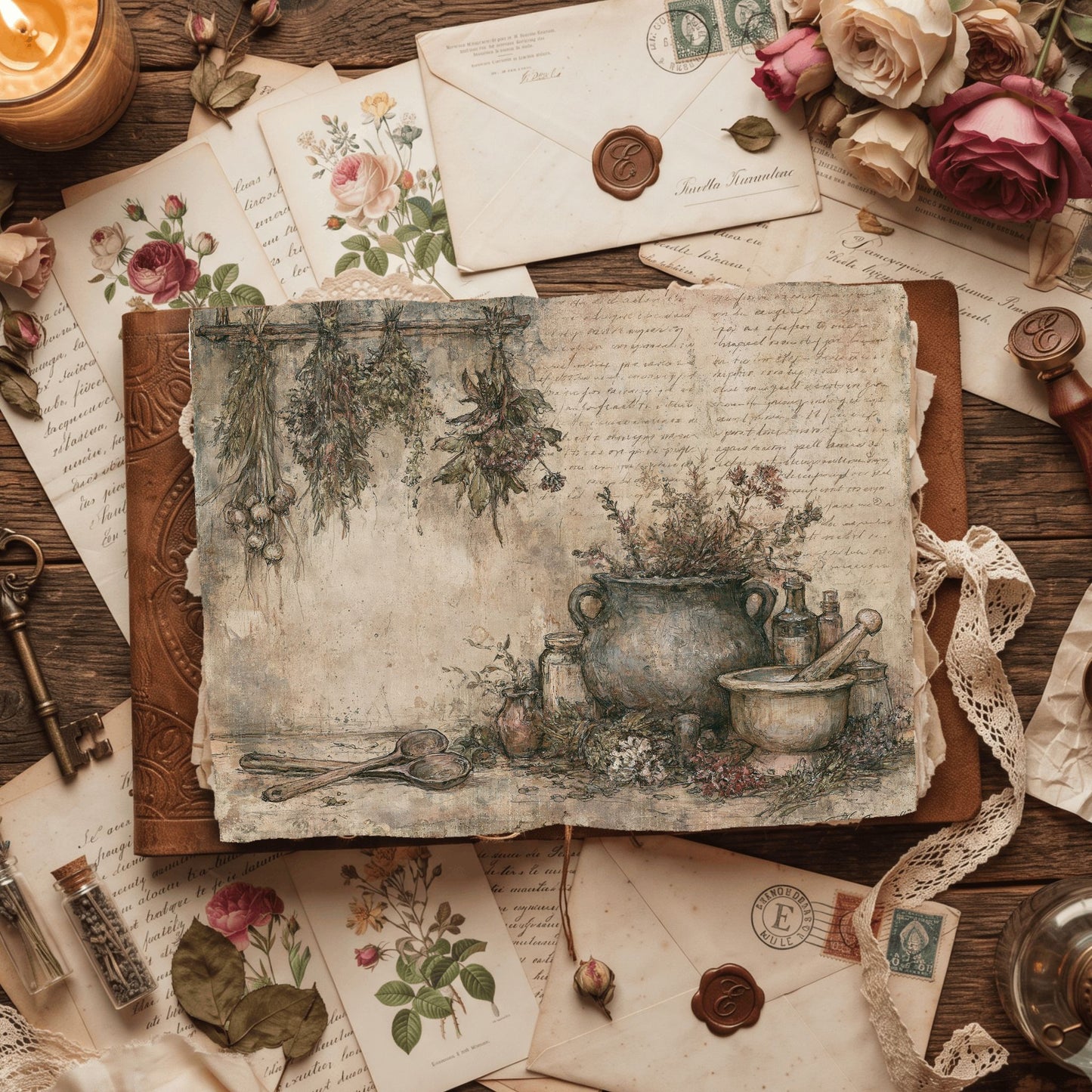 Witch'S Kitchen Recipe Journal Page