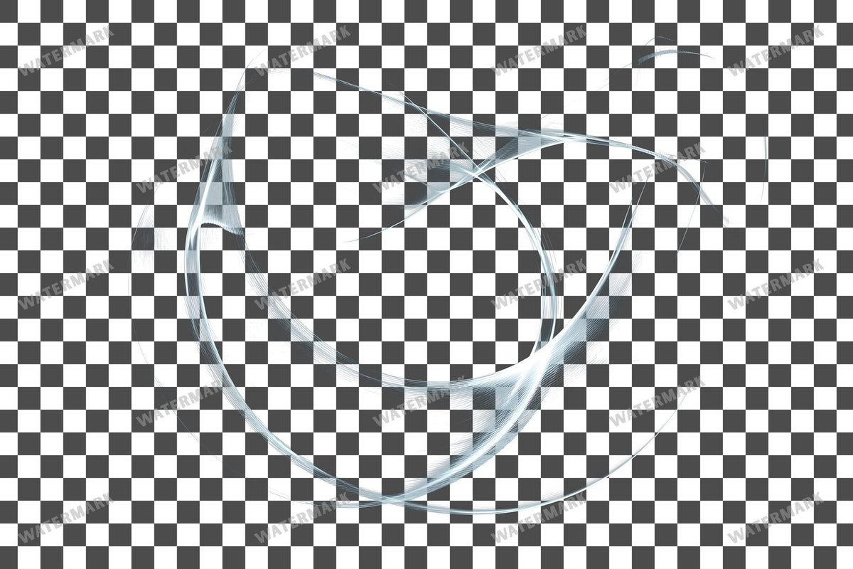 Abstract Light Form Transparent Overlay Pngs