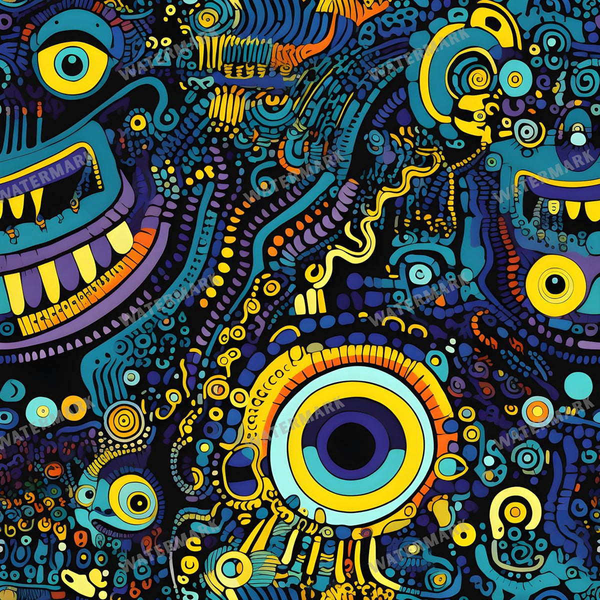 Abstract Seamless Pattern