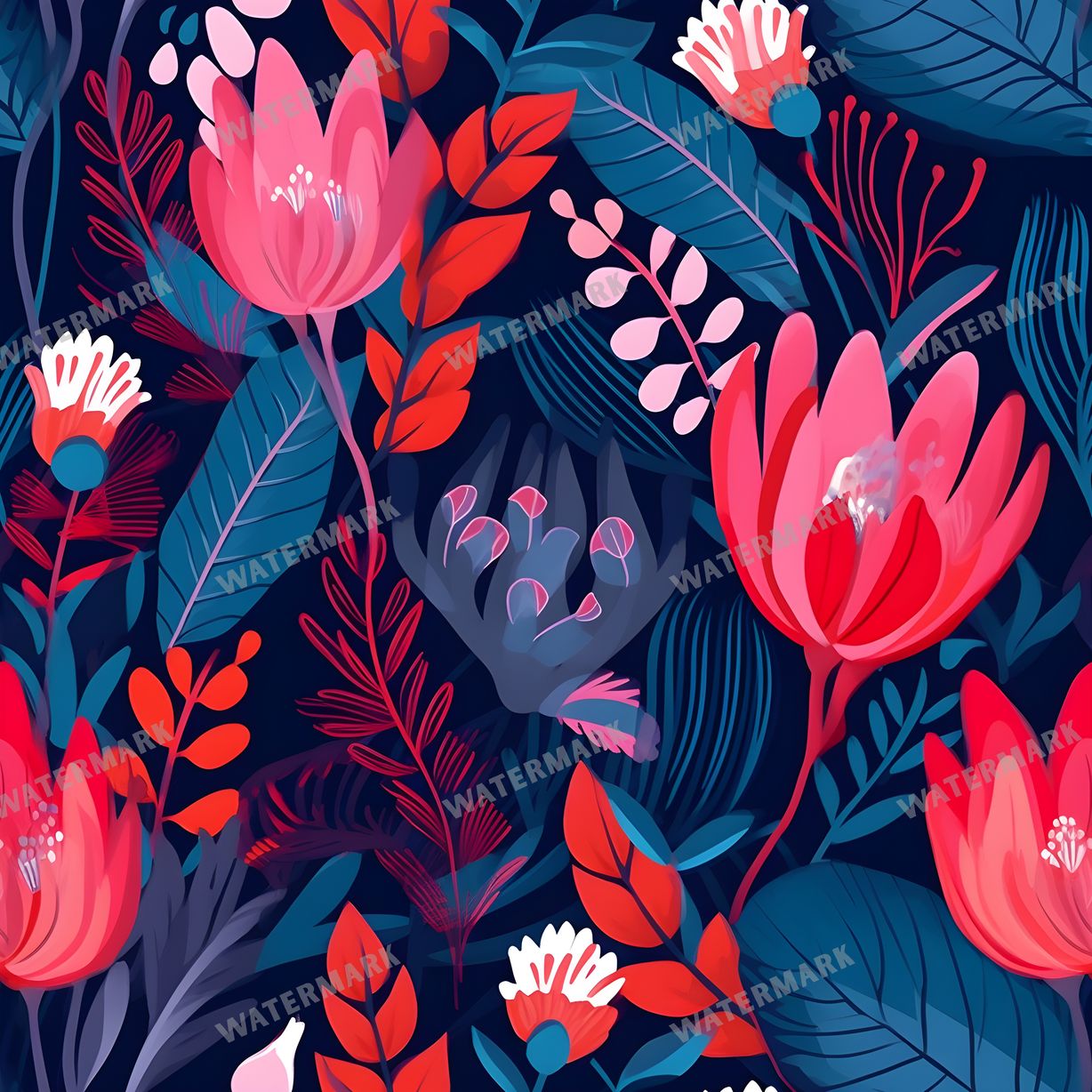 Abstract Seamless Pattern