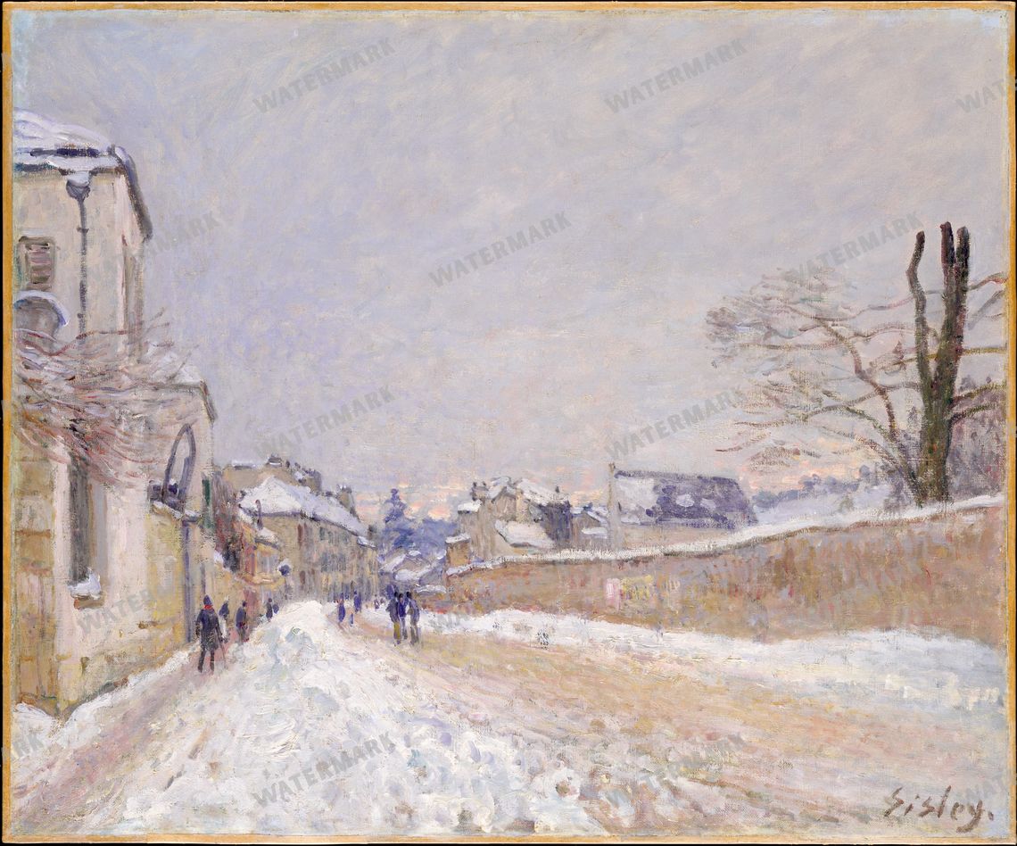 Alfred Sisley Vintage Paintings