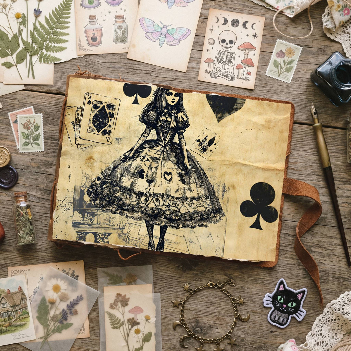 Alice In Wonderland Digital Papers