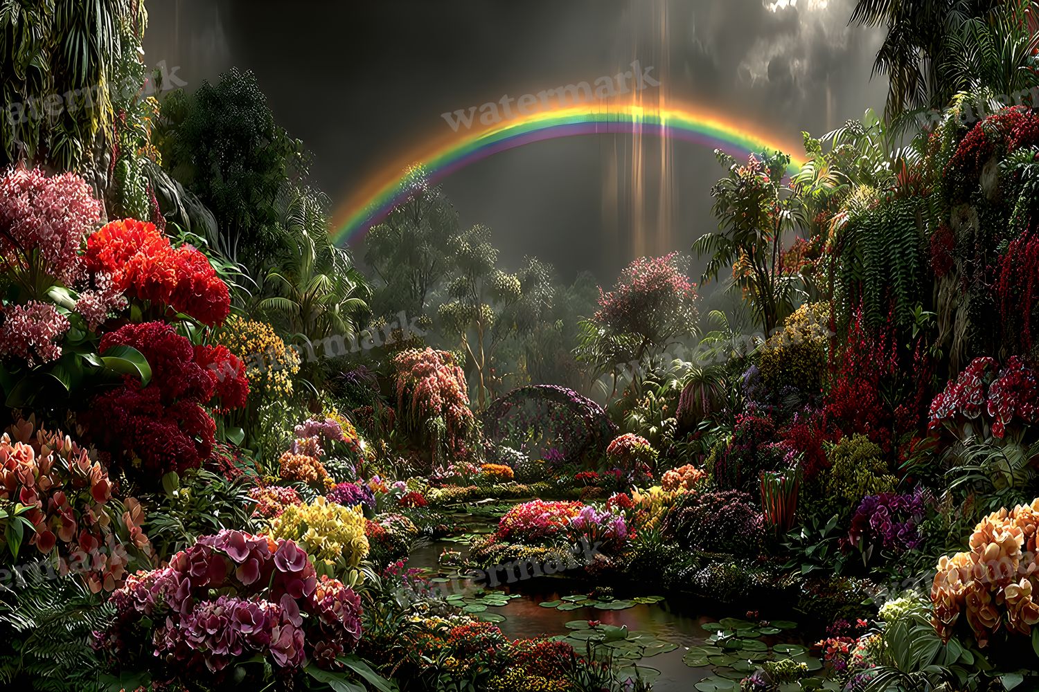 Alice Wonderland Magical Backdrop Images