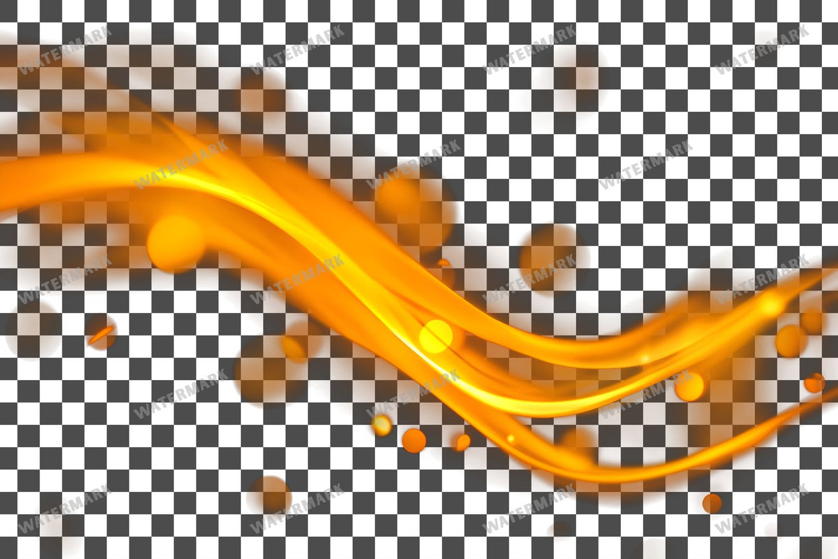 Amber Light Transparent Overlay Pngs