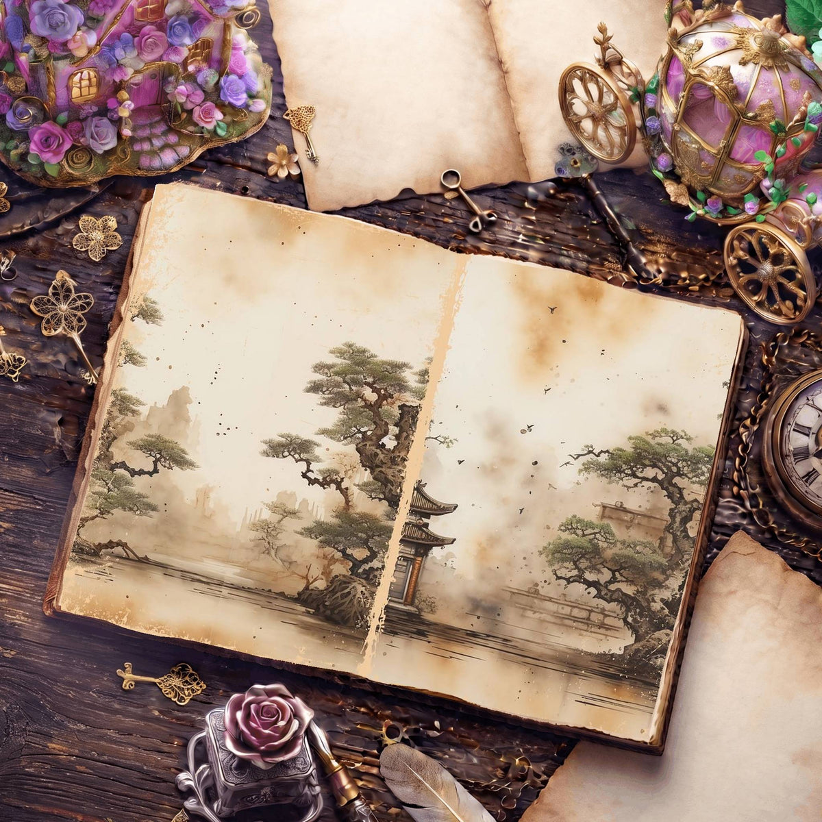 Botanical Garden Digital Papers