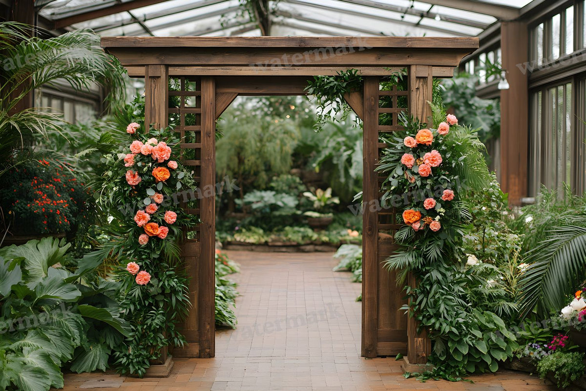 Botanical Wedding Backdrop Images
