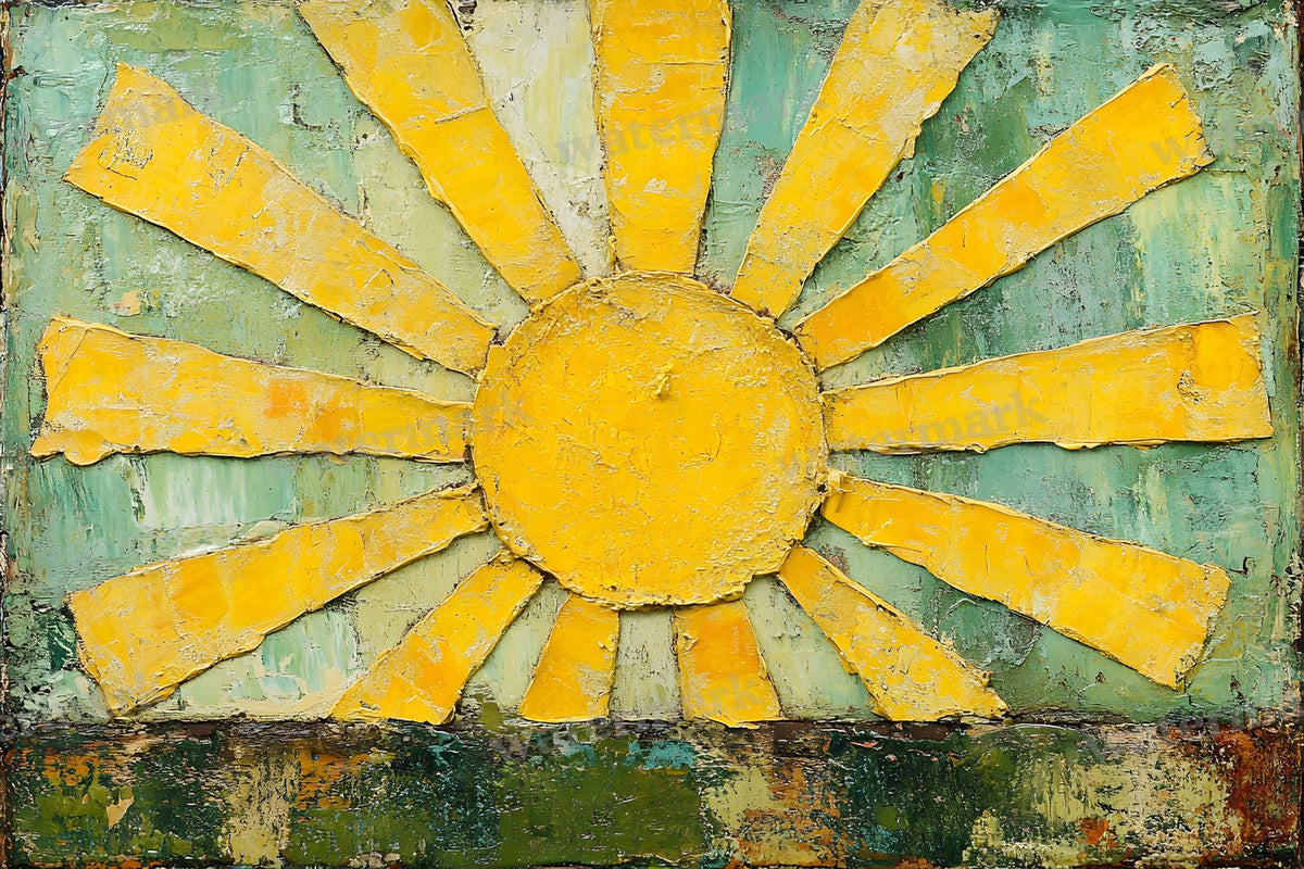 Bright Yellow Sunburst Backdrop Images