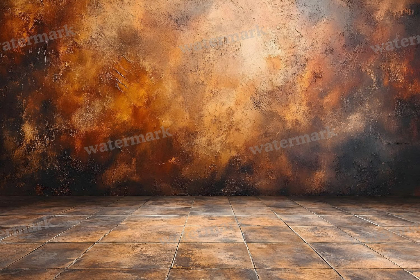 Burnt Amber Wall Backdrop Images