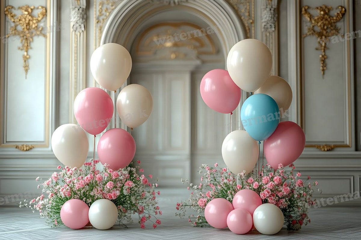 Celebration Balloons Backdrop Images