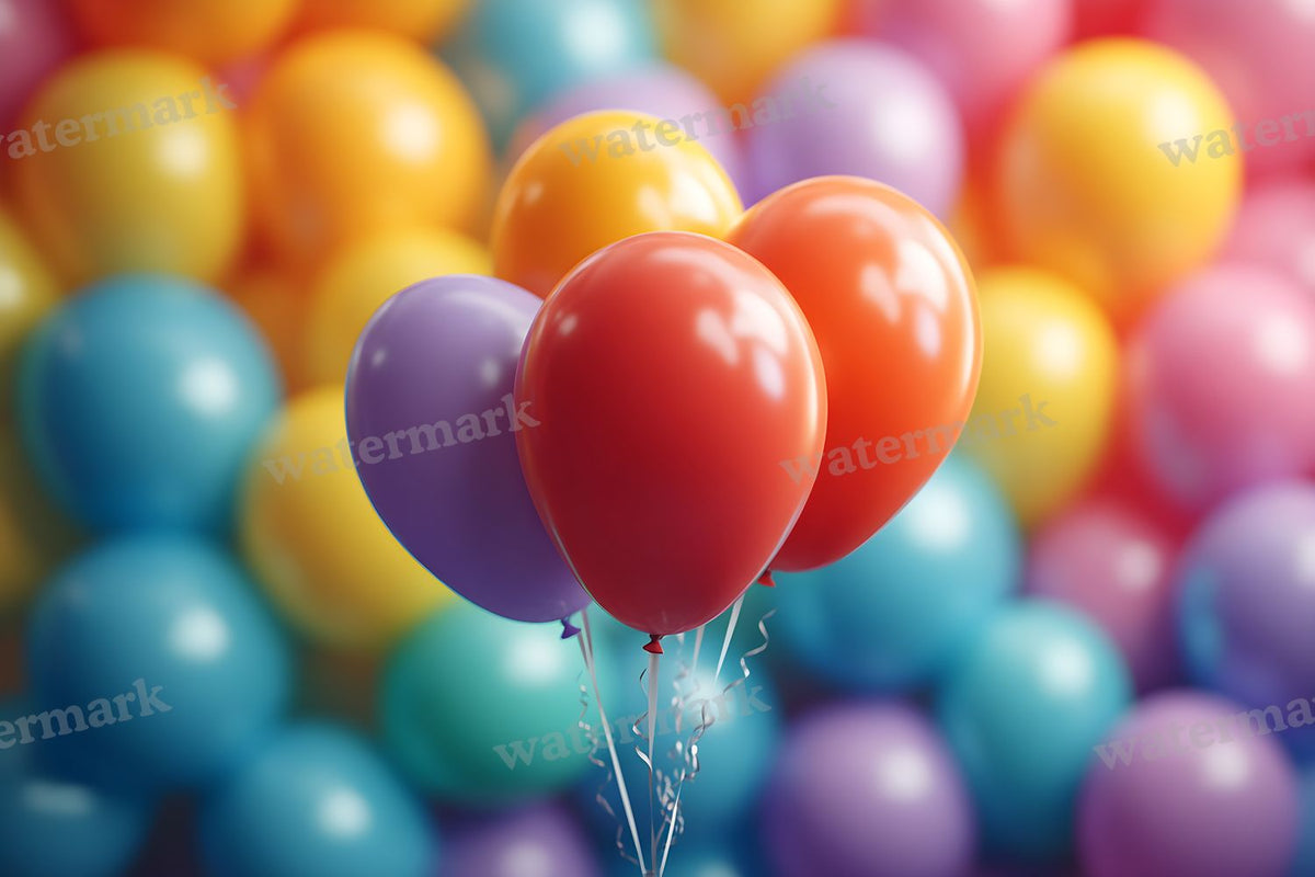 Celebration Balloons Backdrop Images
