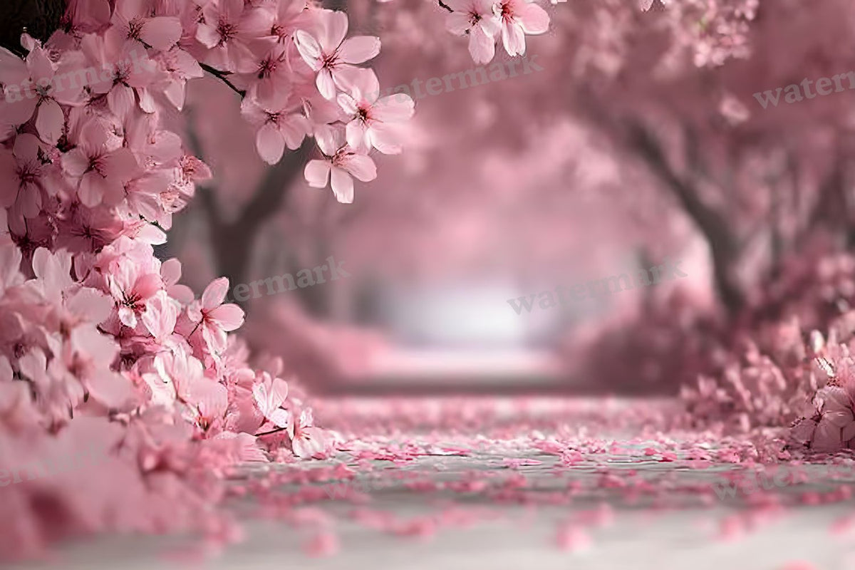 Cherry Blossom Serenity Backdrop Images