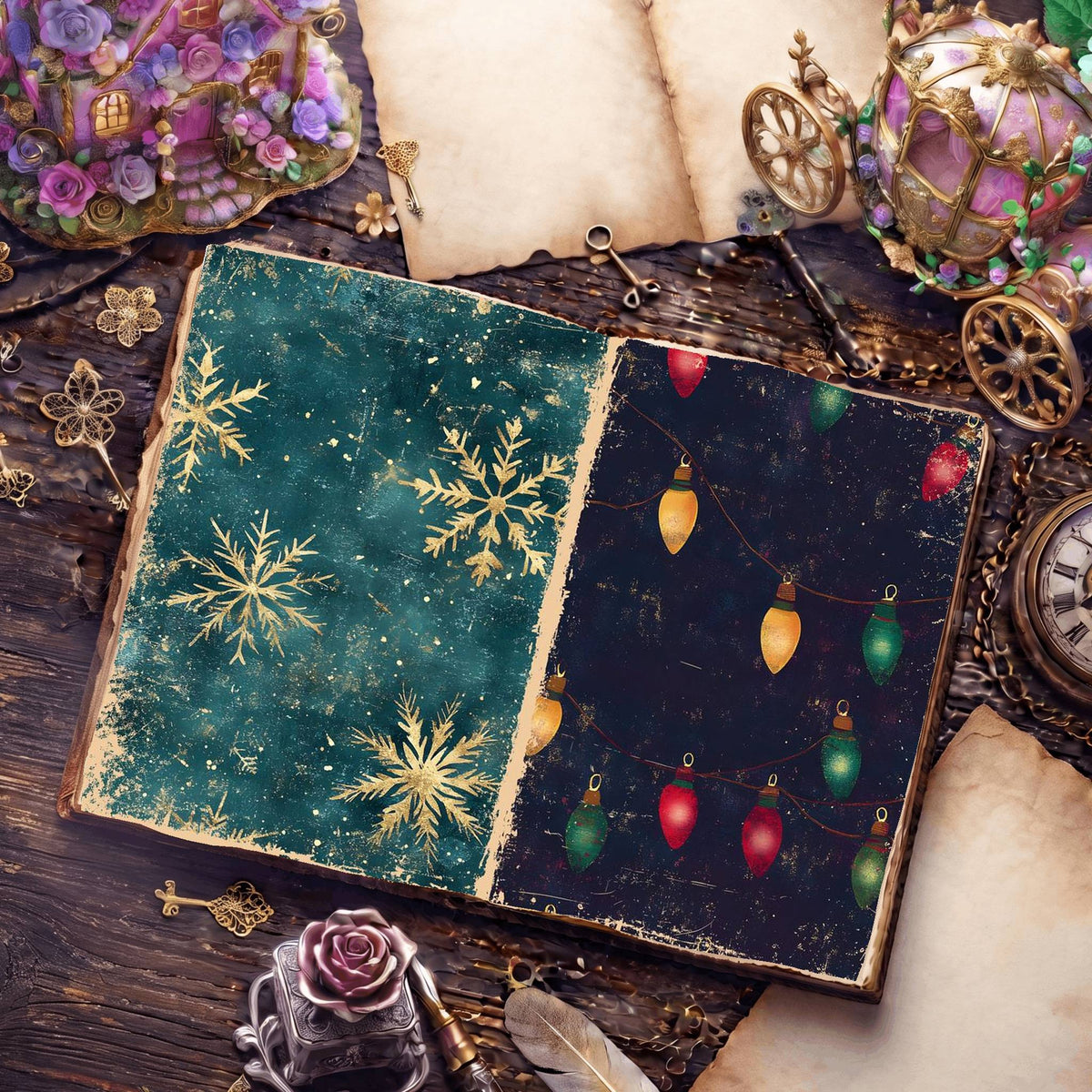 Christmas Digital Papers
