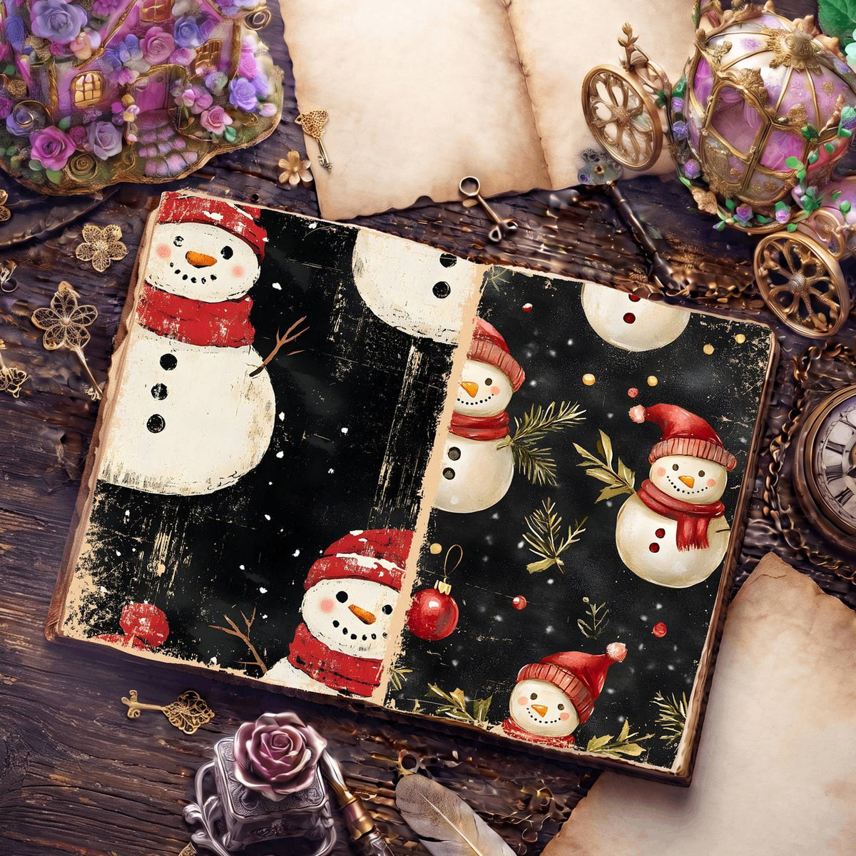 Christmas Digital Papers