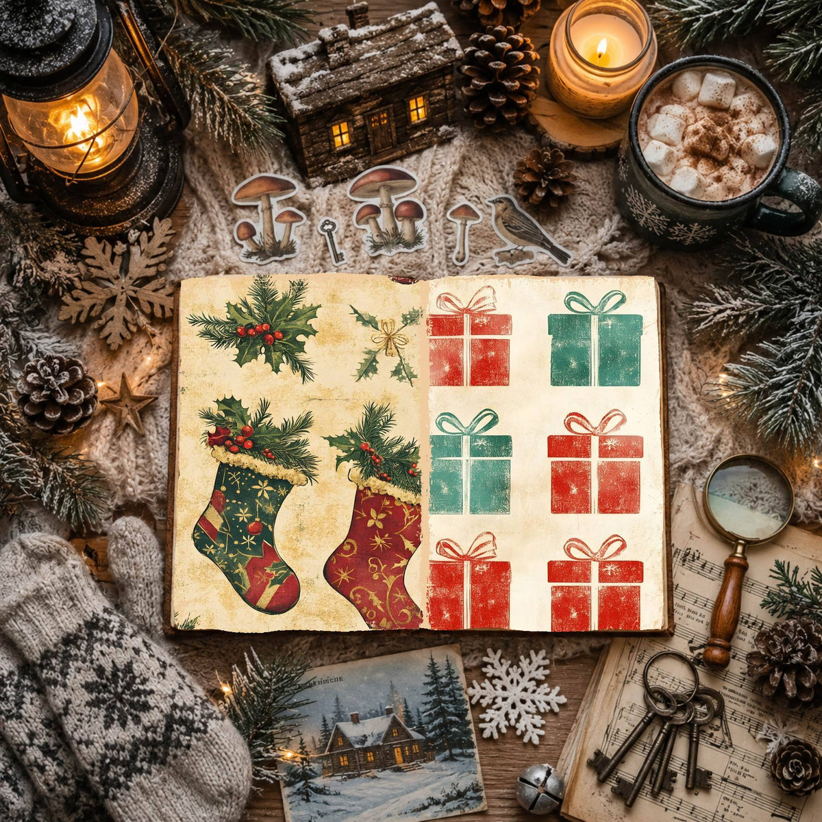 Christmas Digital Papers