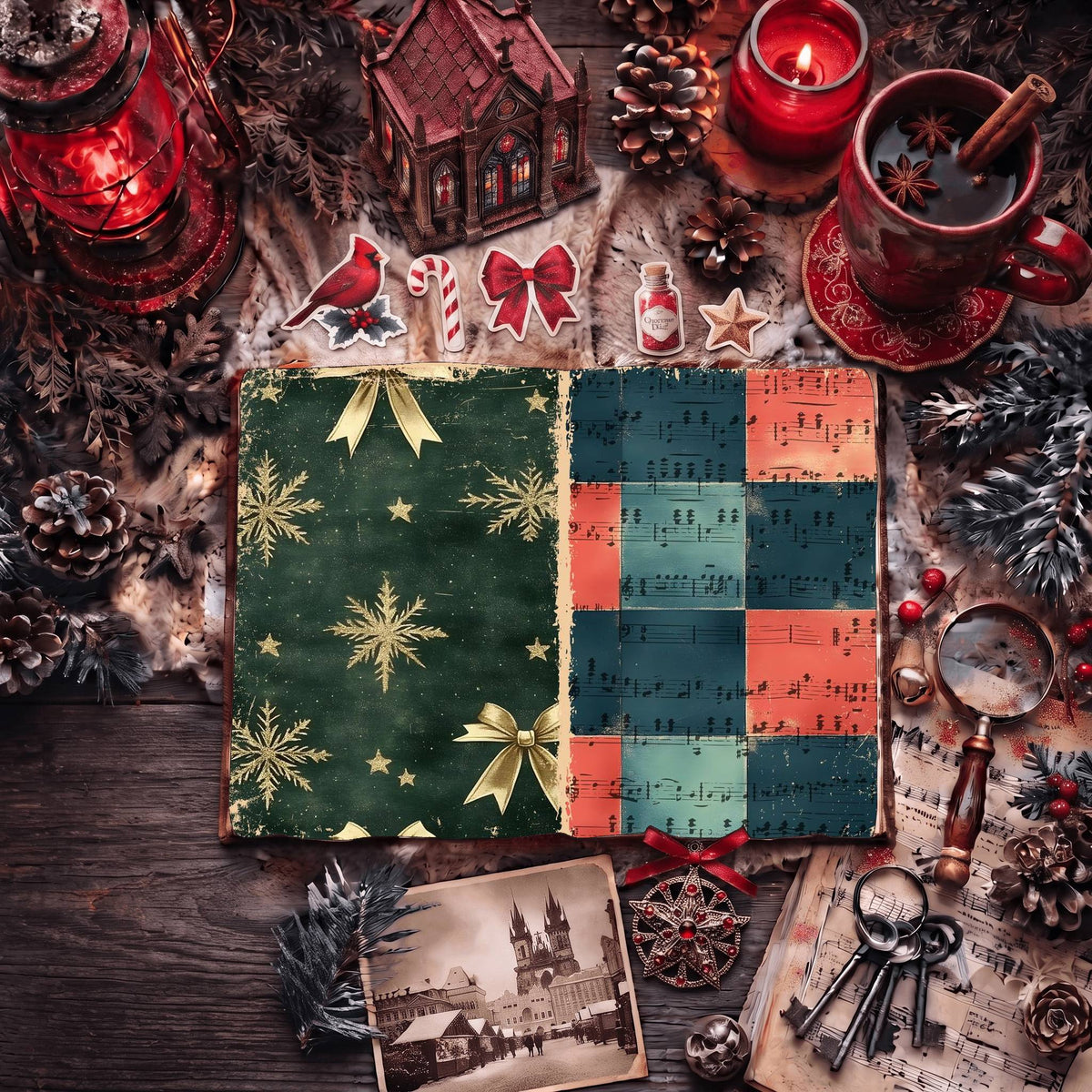 Christmas Digital Papers