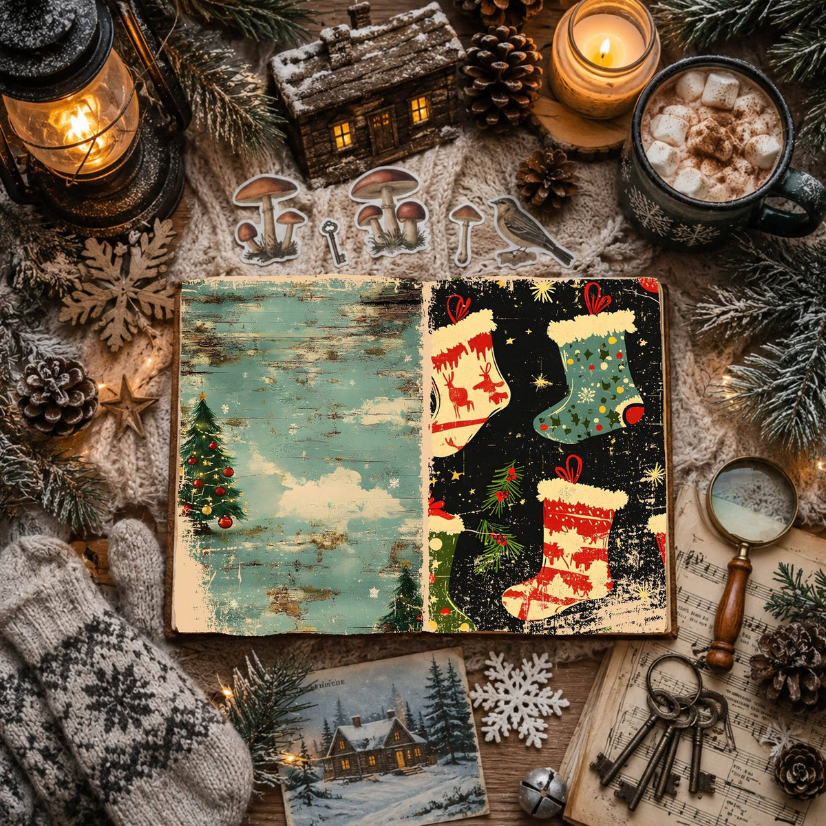 Christmas Digital Papers