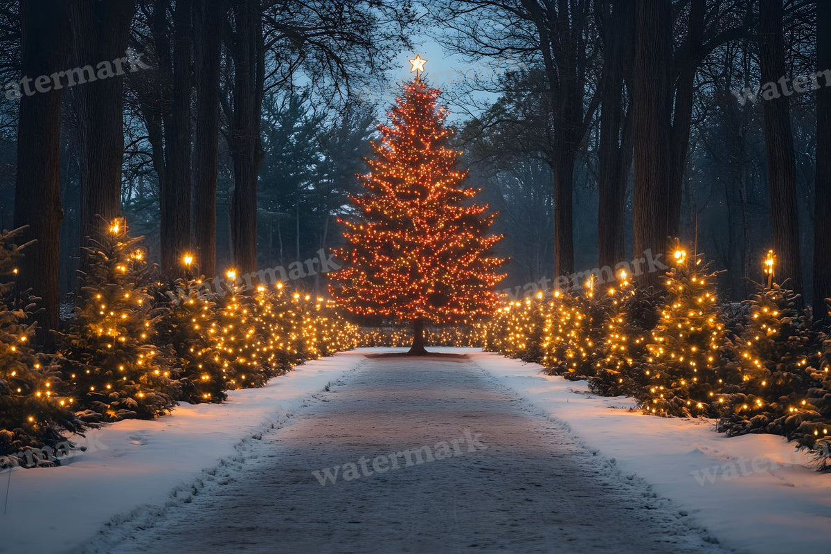 Classic Christmas Backdrop Images