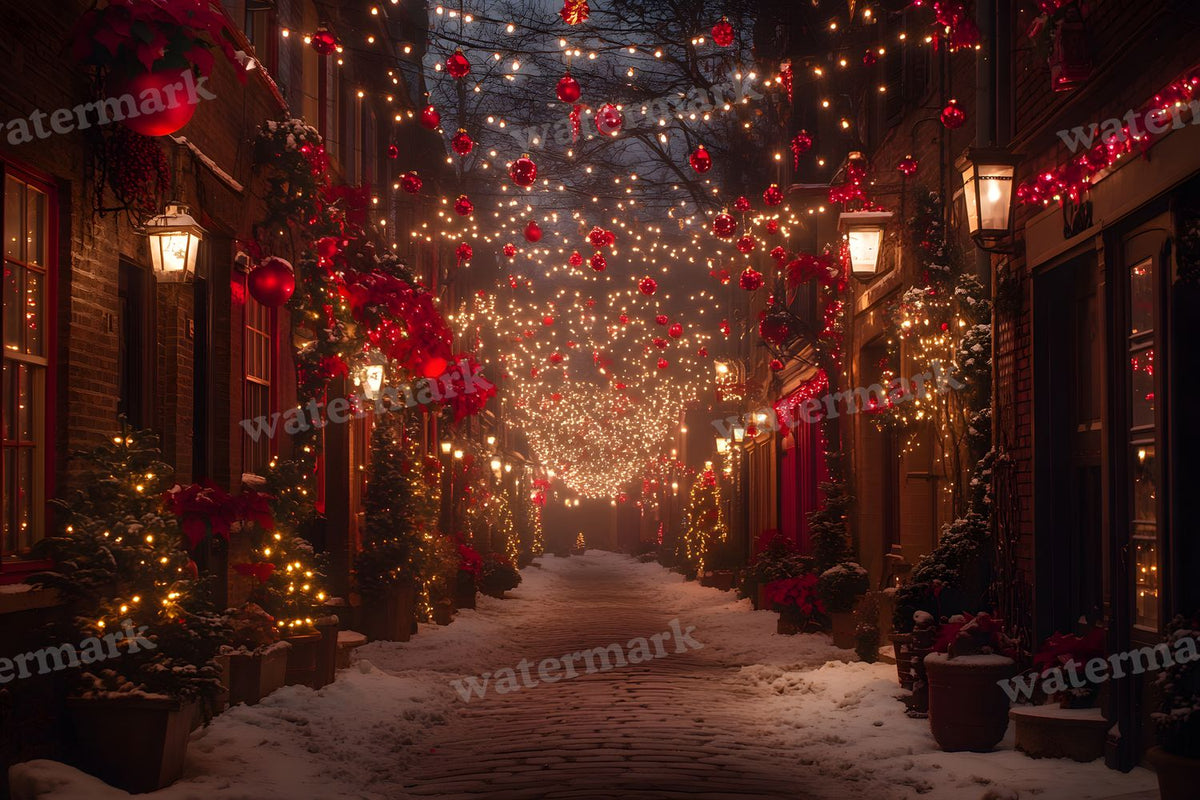 Classic Christmas Backdrop Images