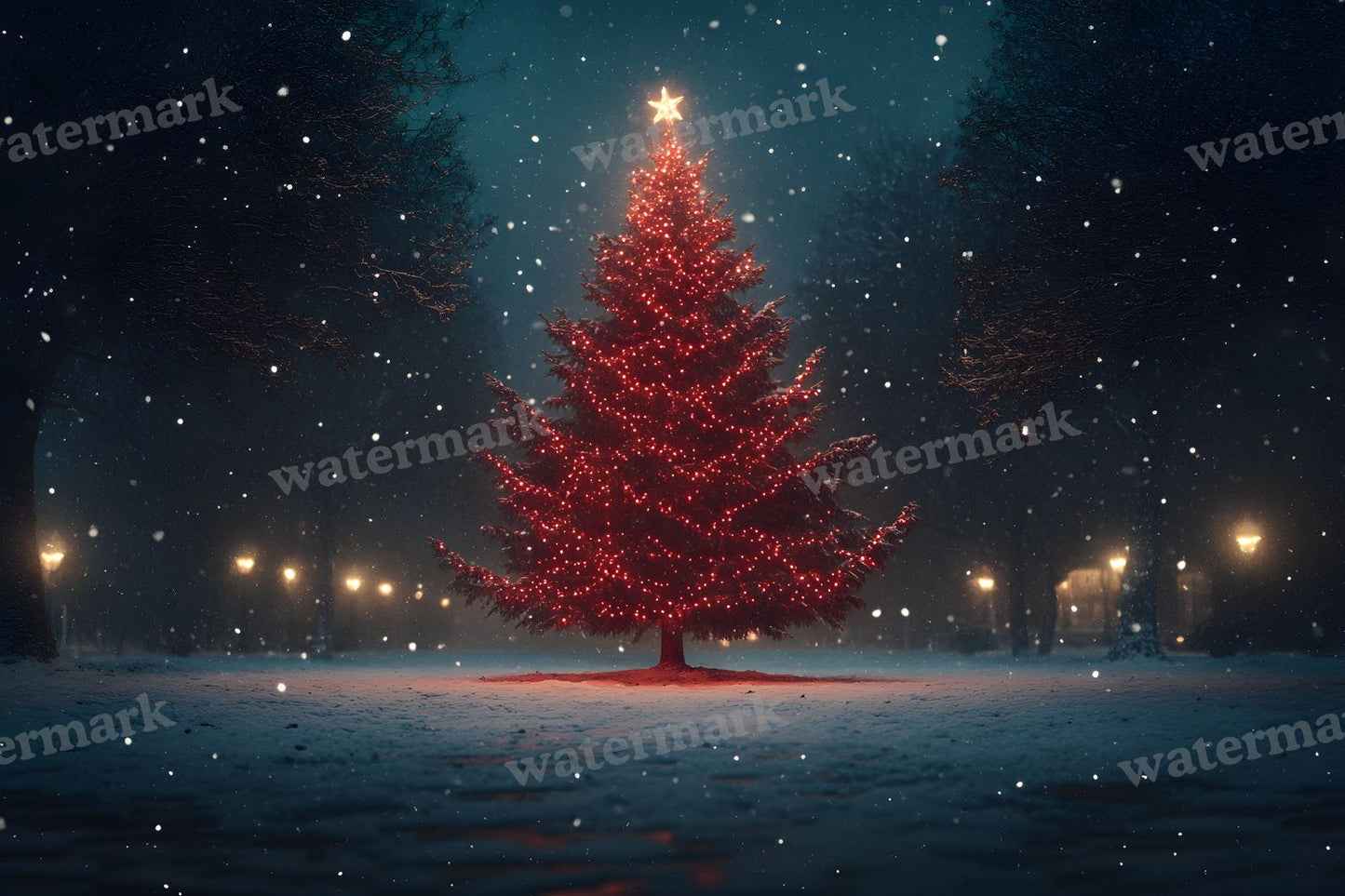 Classic Christmas Backdrop Images