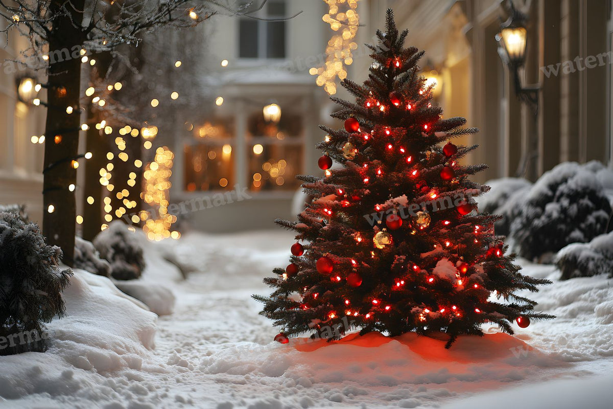 Classic Christmas Backdrop Images
