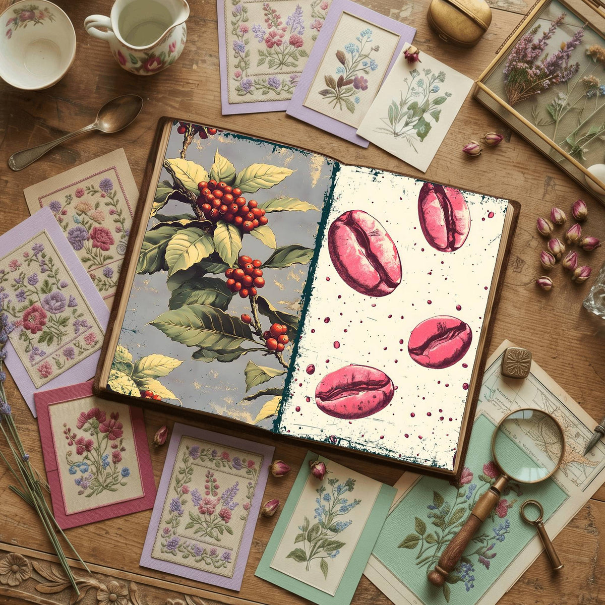 Coffee Digital Papers