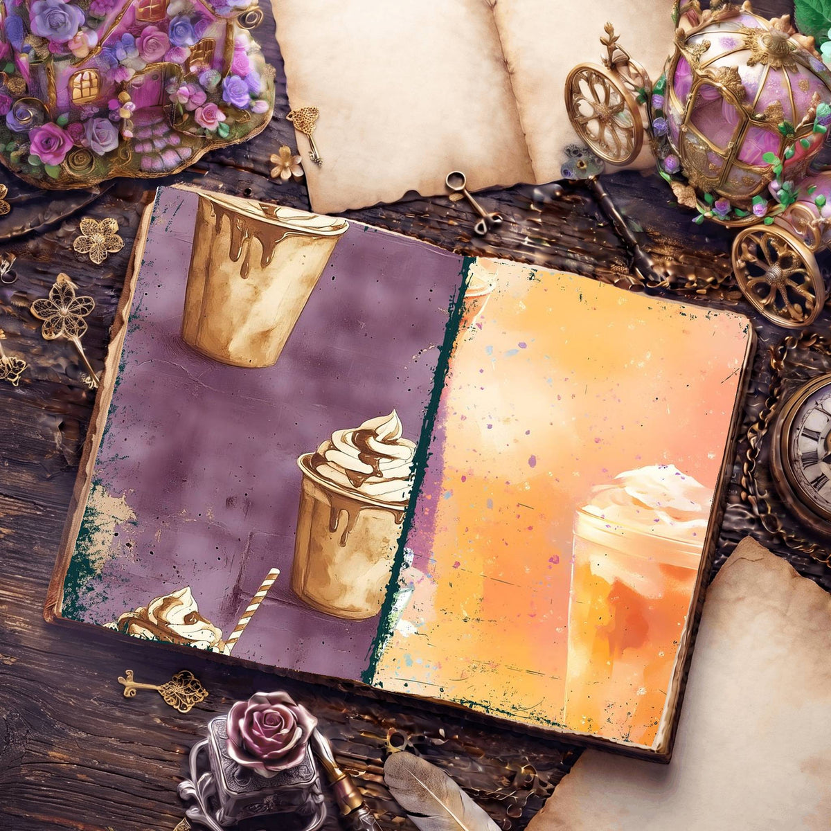 Coffee Digital Papers