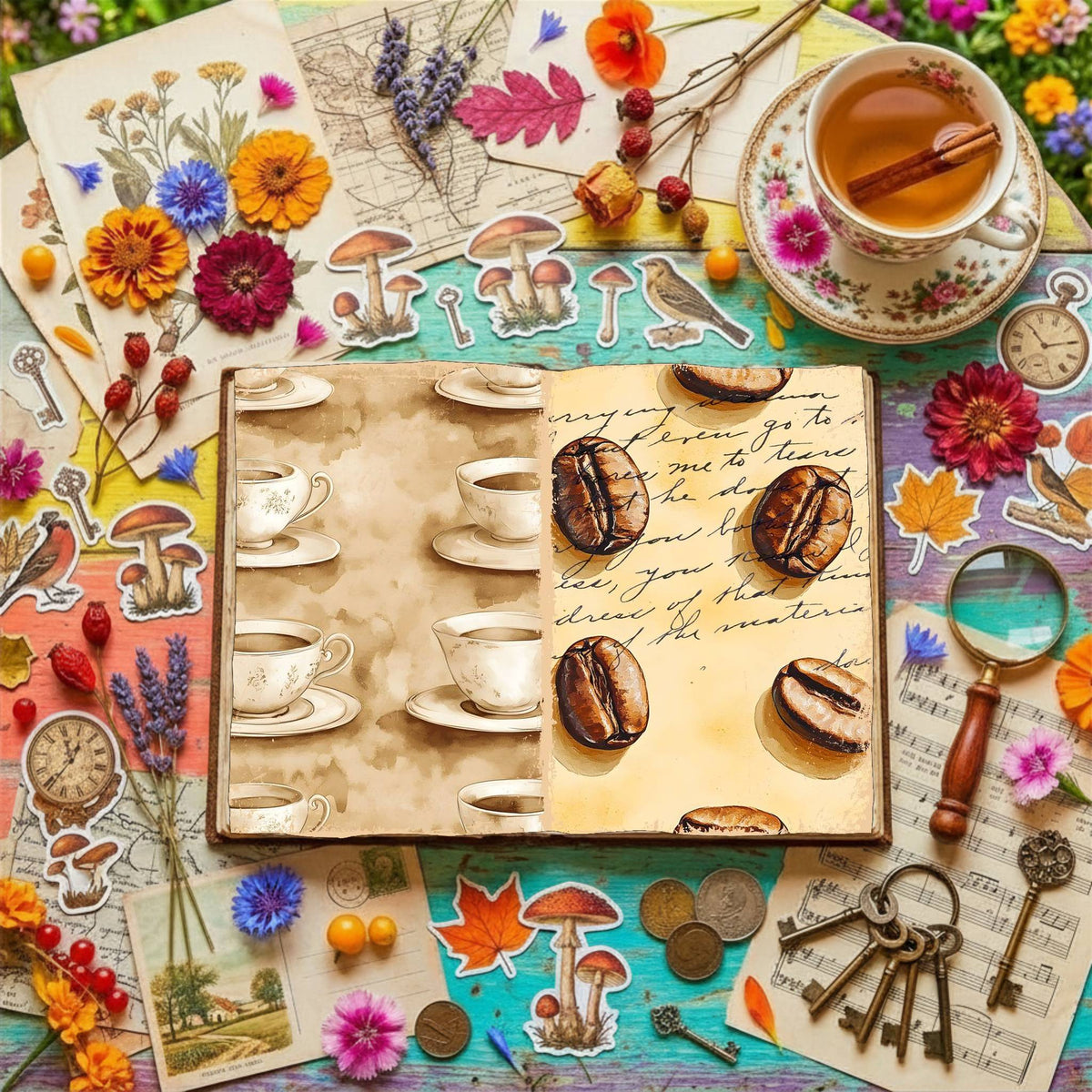 Coffee Digital Papers