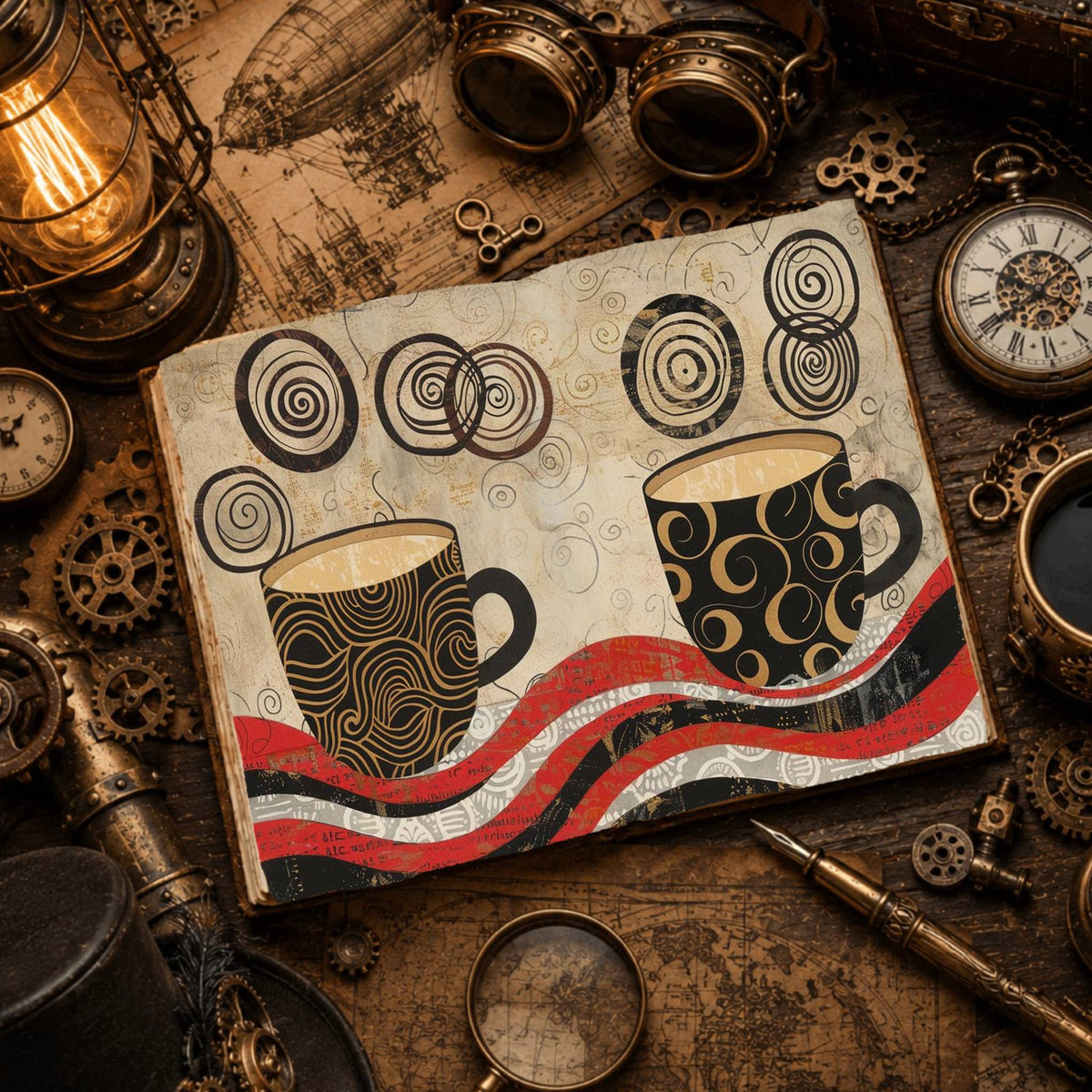 Coffee Digital Papers