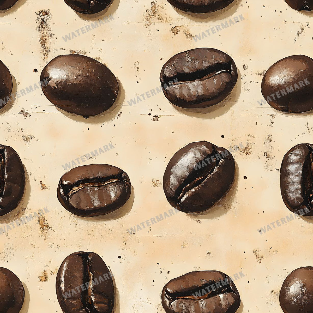 Coffee seamless pattern digital paper, repeating design 20