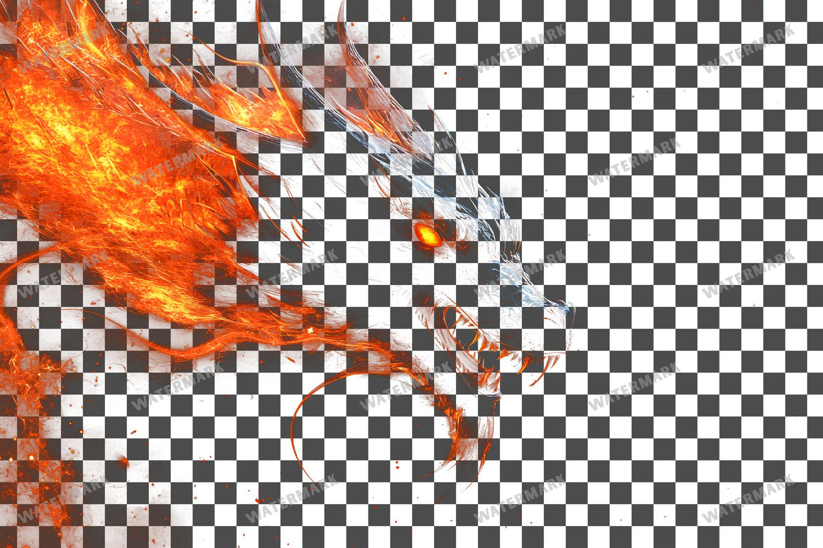 Dragon Head Transparent Overlay Pngs