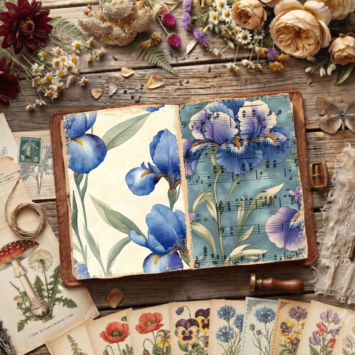 Floral Digital Papers