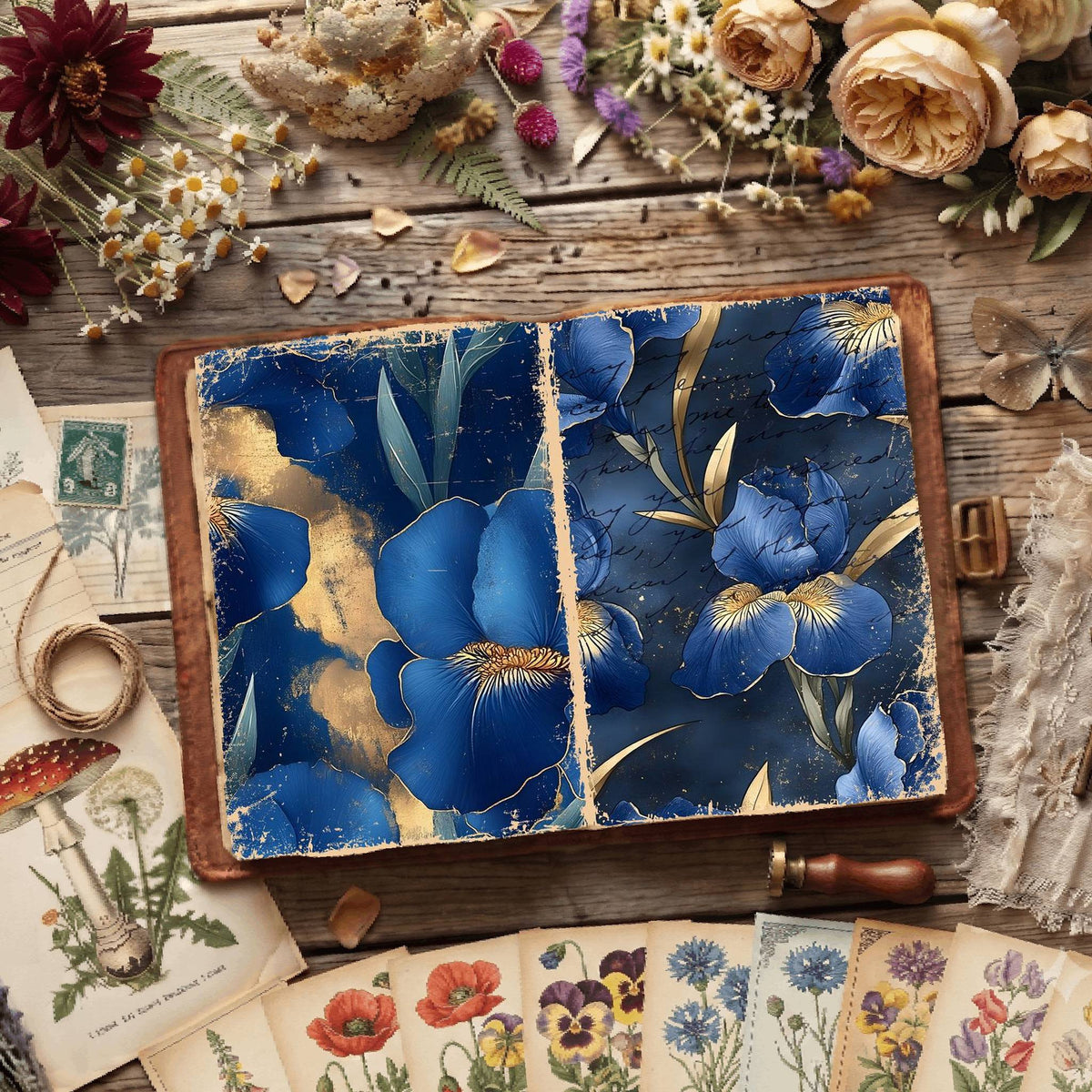 Floral Digital Papers