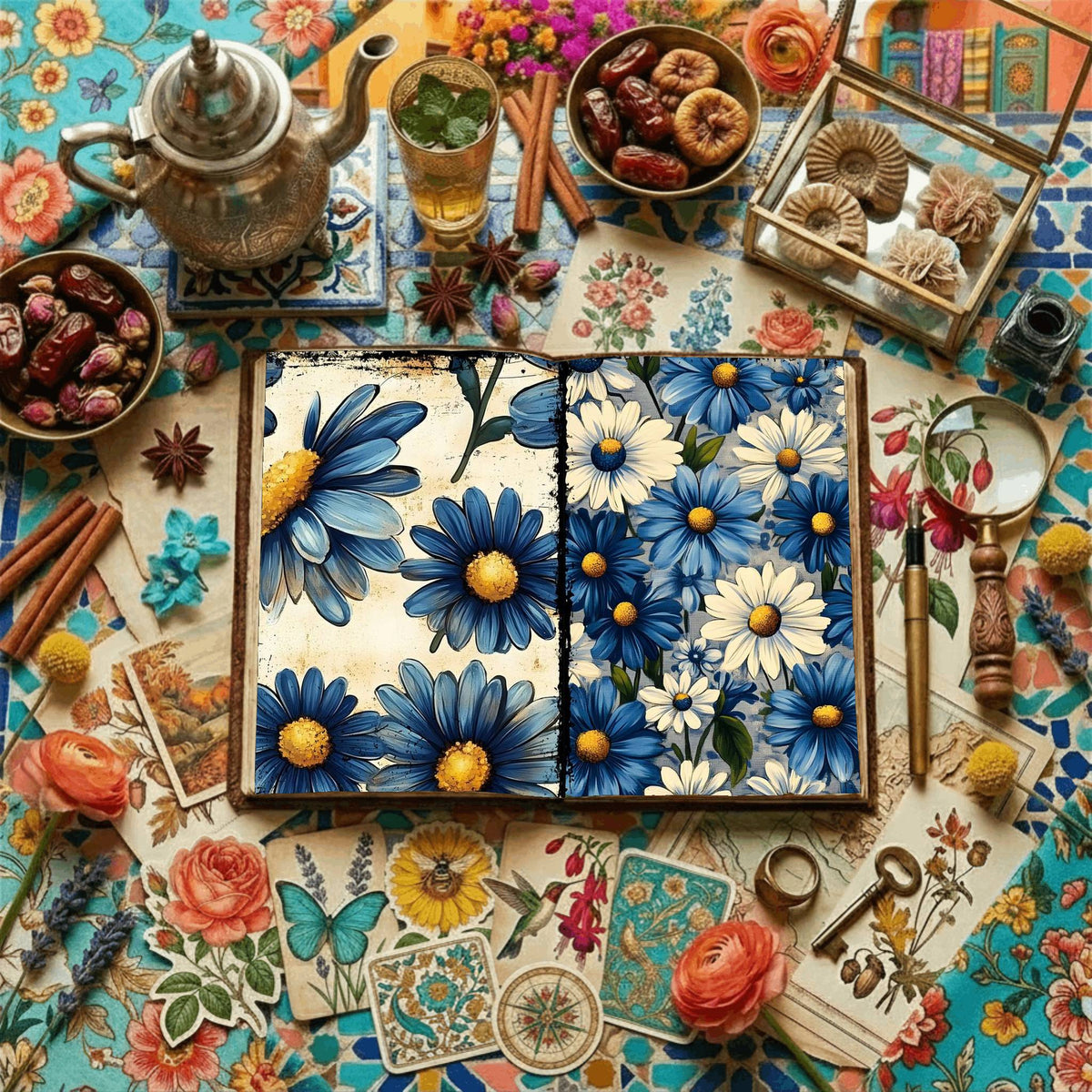 Floral Digital Papers