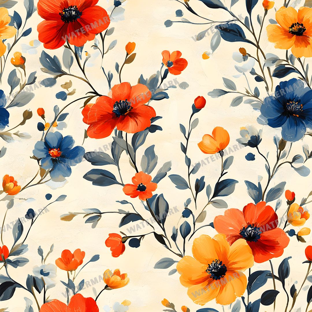 Floral Seamless Pattern