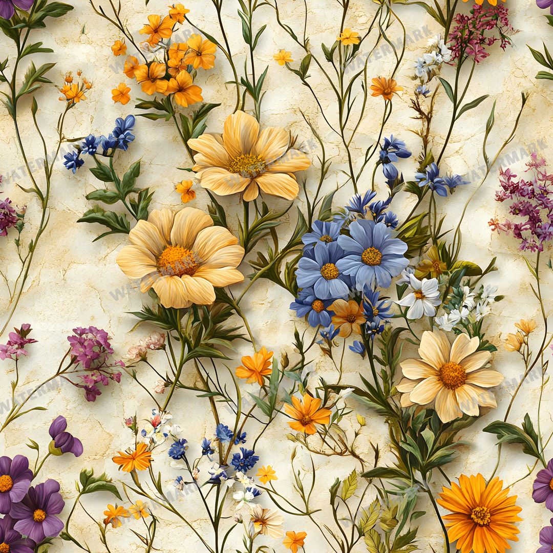 Floral Seamless Pattern