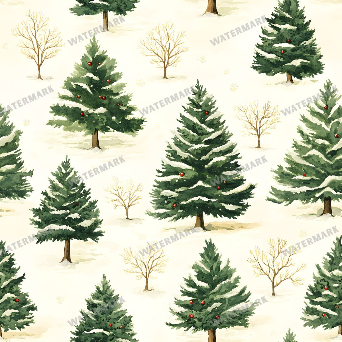 Forest Seamless Pattern