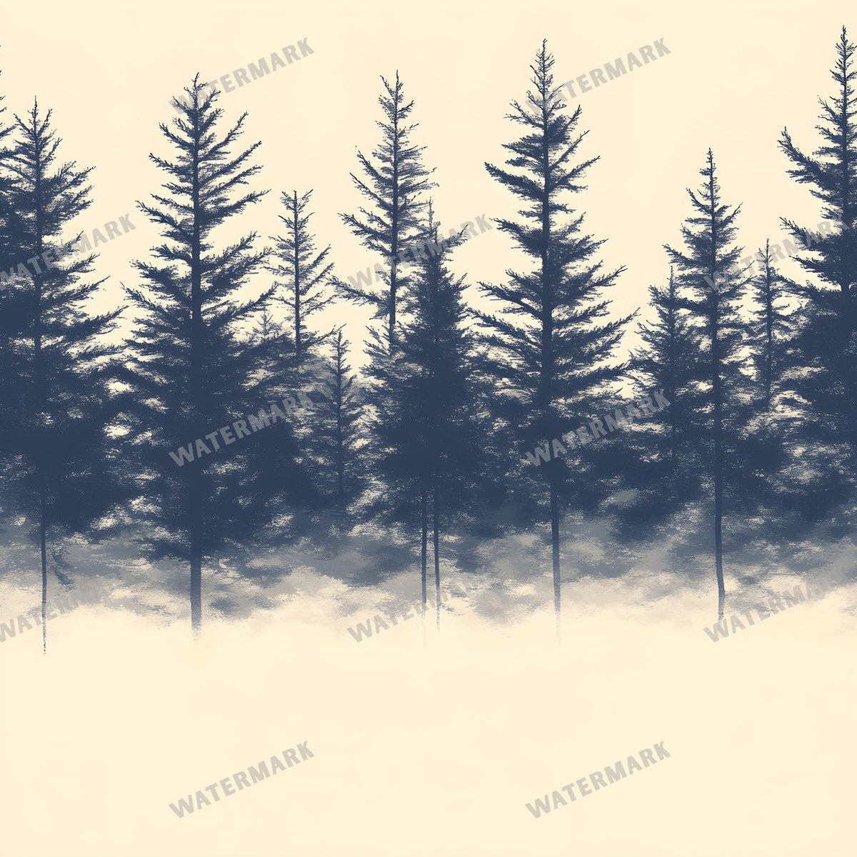 Forest Seamless Pattern