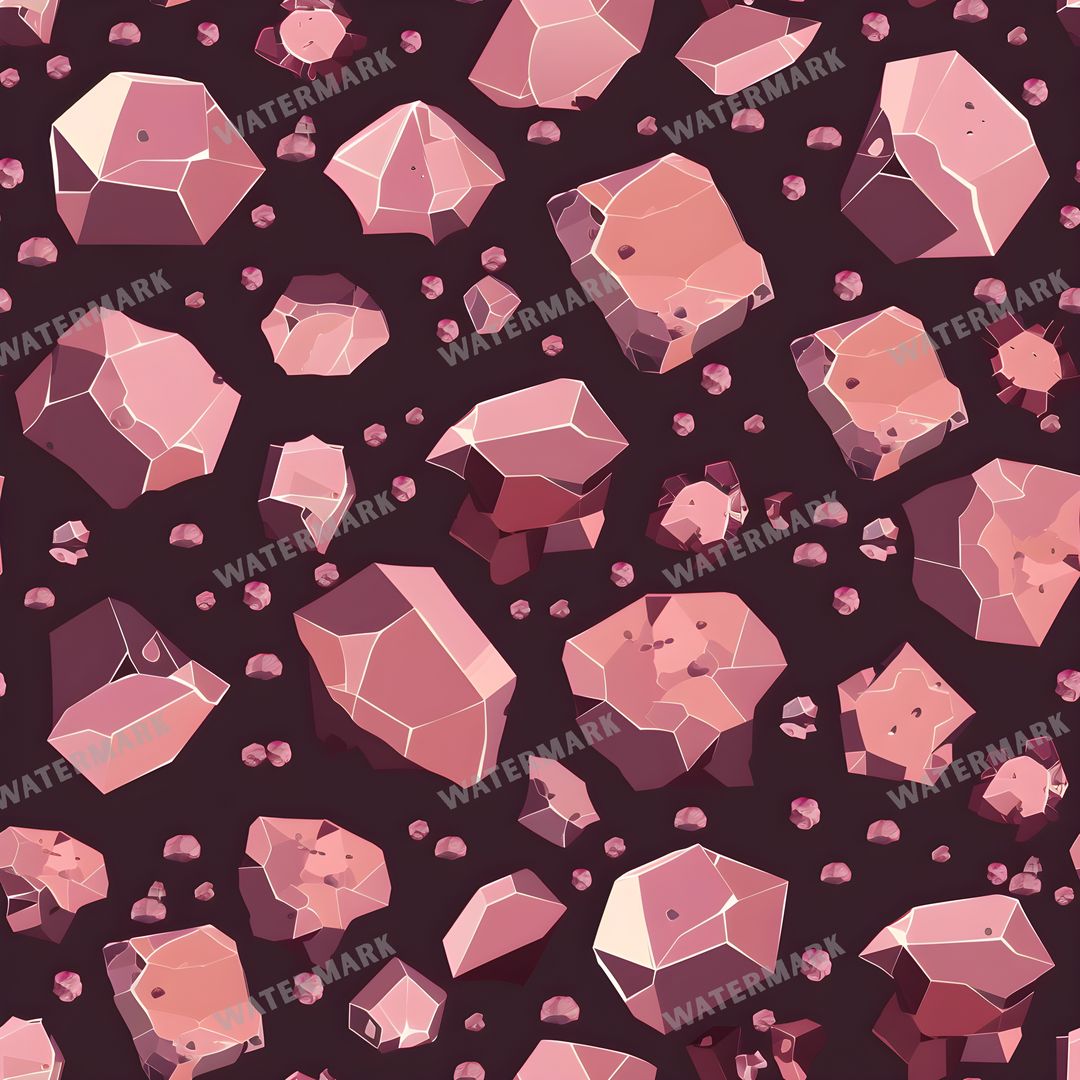 Gems Seamless Pattern