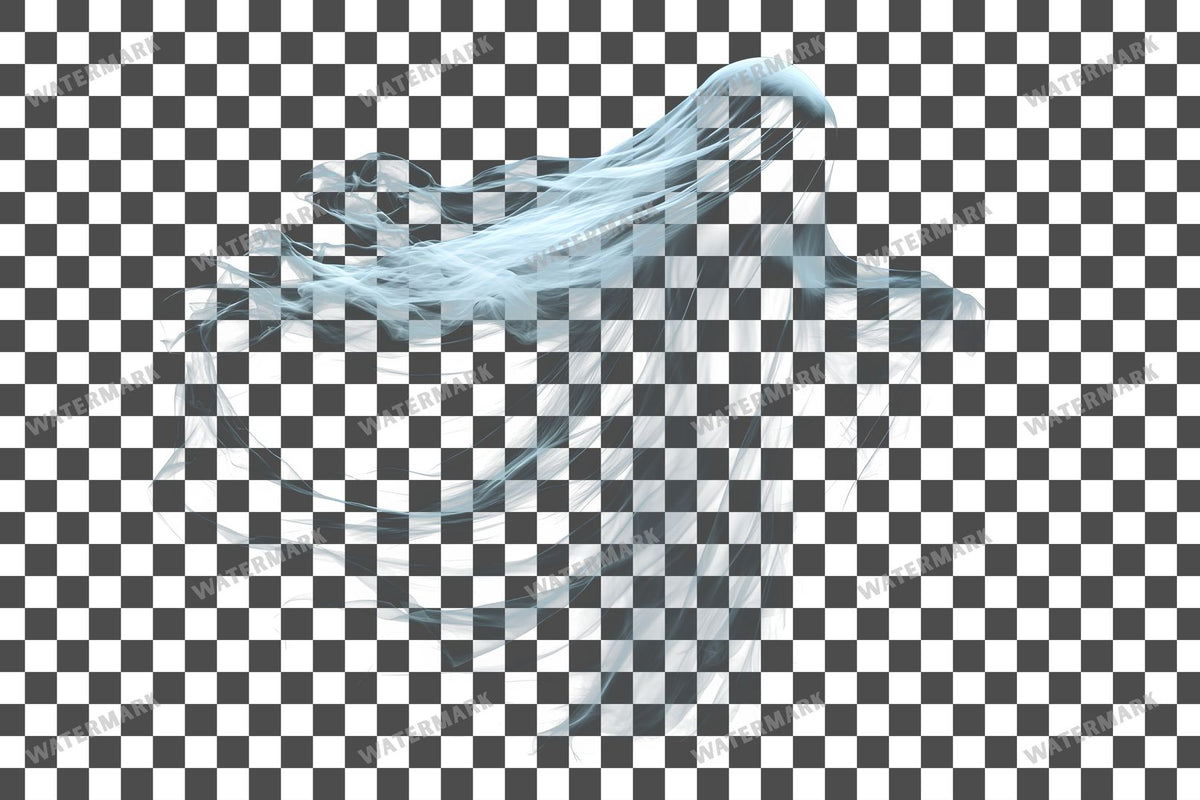 Ghostly Apparition Transparent Overlay Pngs