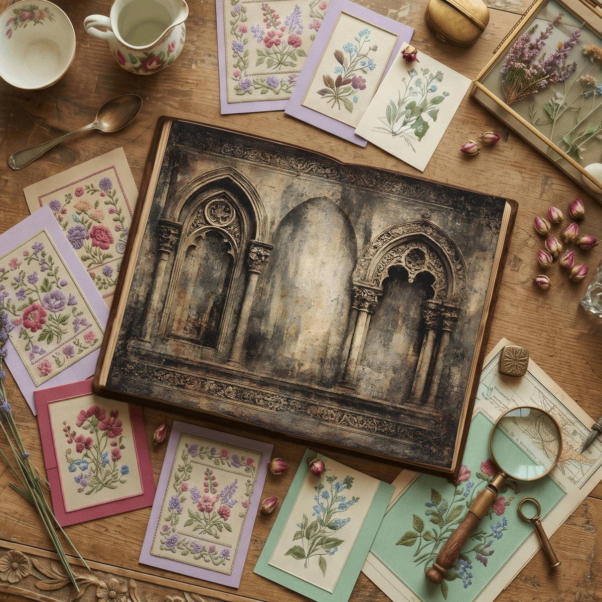 Gothic Digital Papers