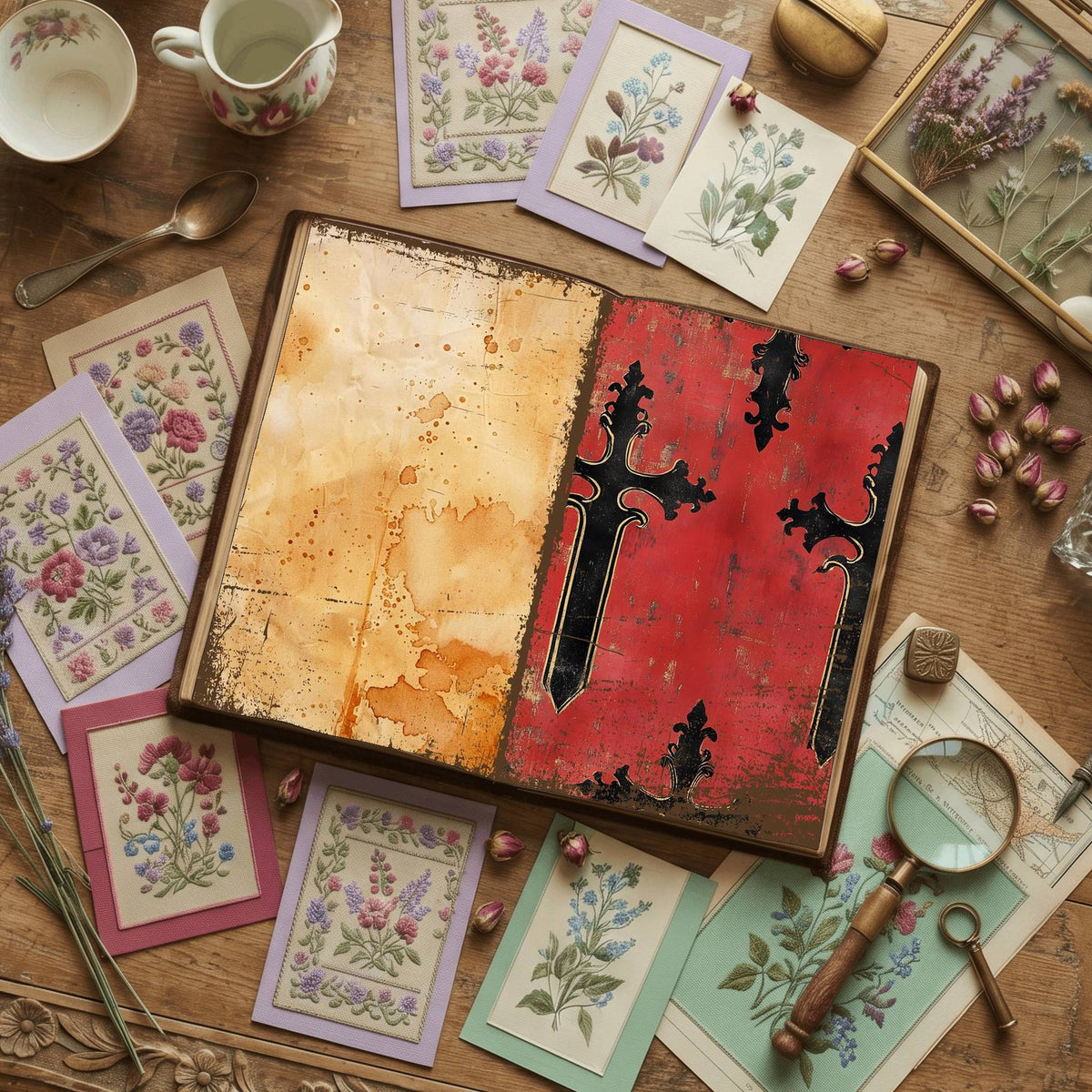 Gothic Digital Papers