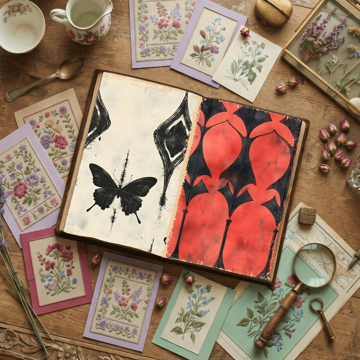 Gothic Digital Papers