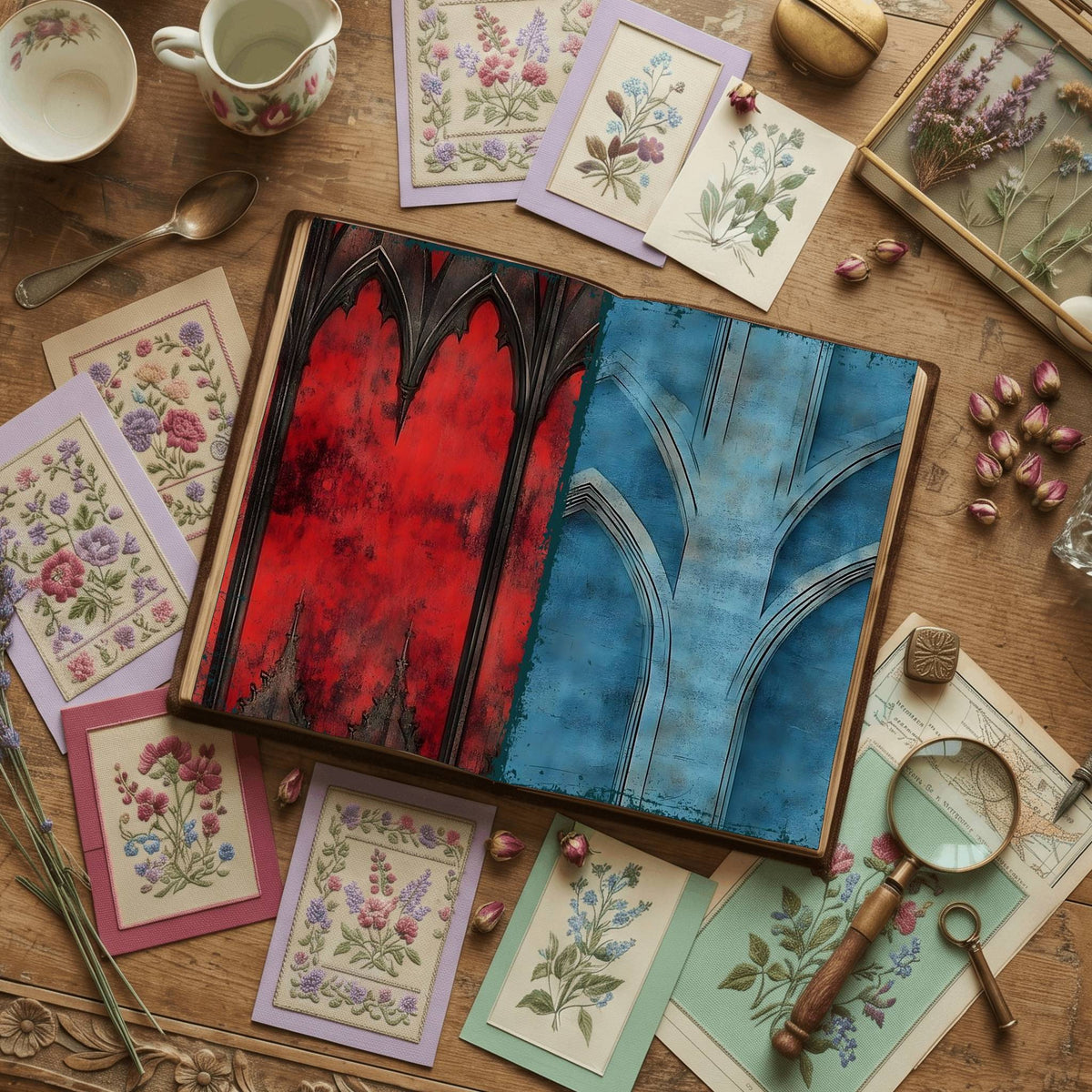 Gothic Digital Papers