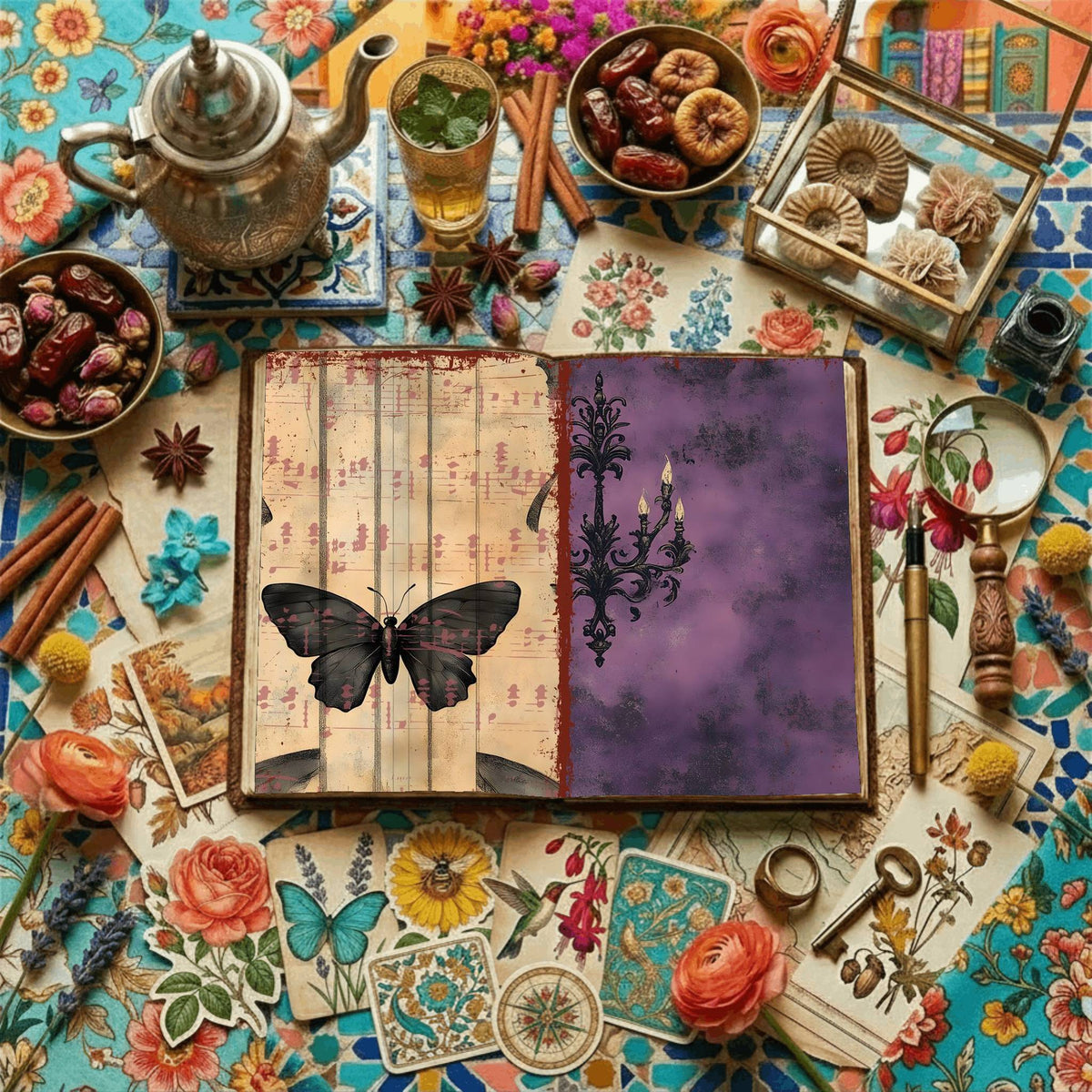 Gothic Digital Papers