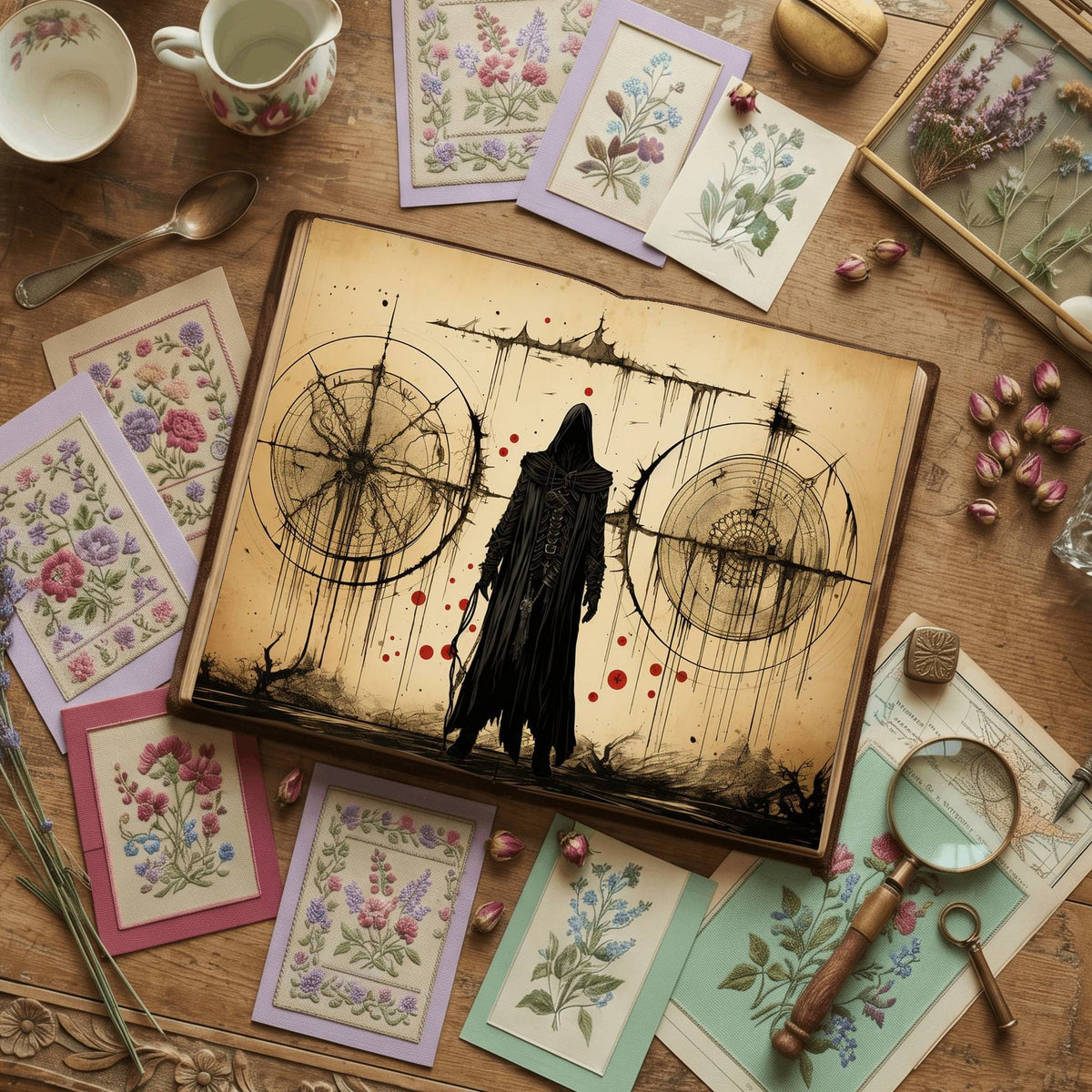 Gothic Digital Papers
