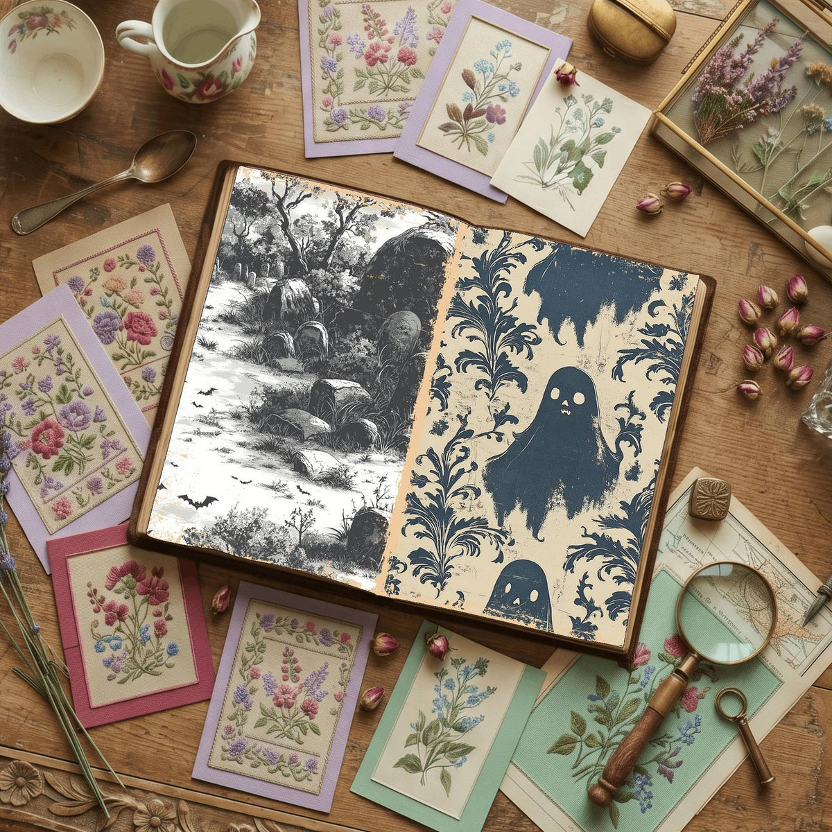 Halloween Digital Papers