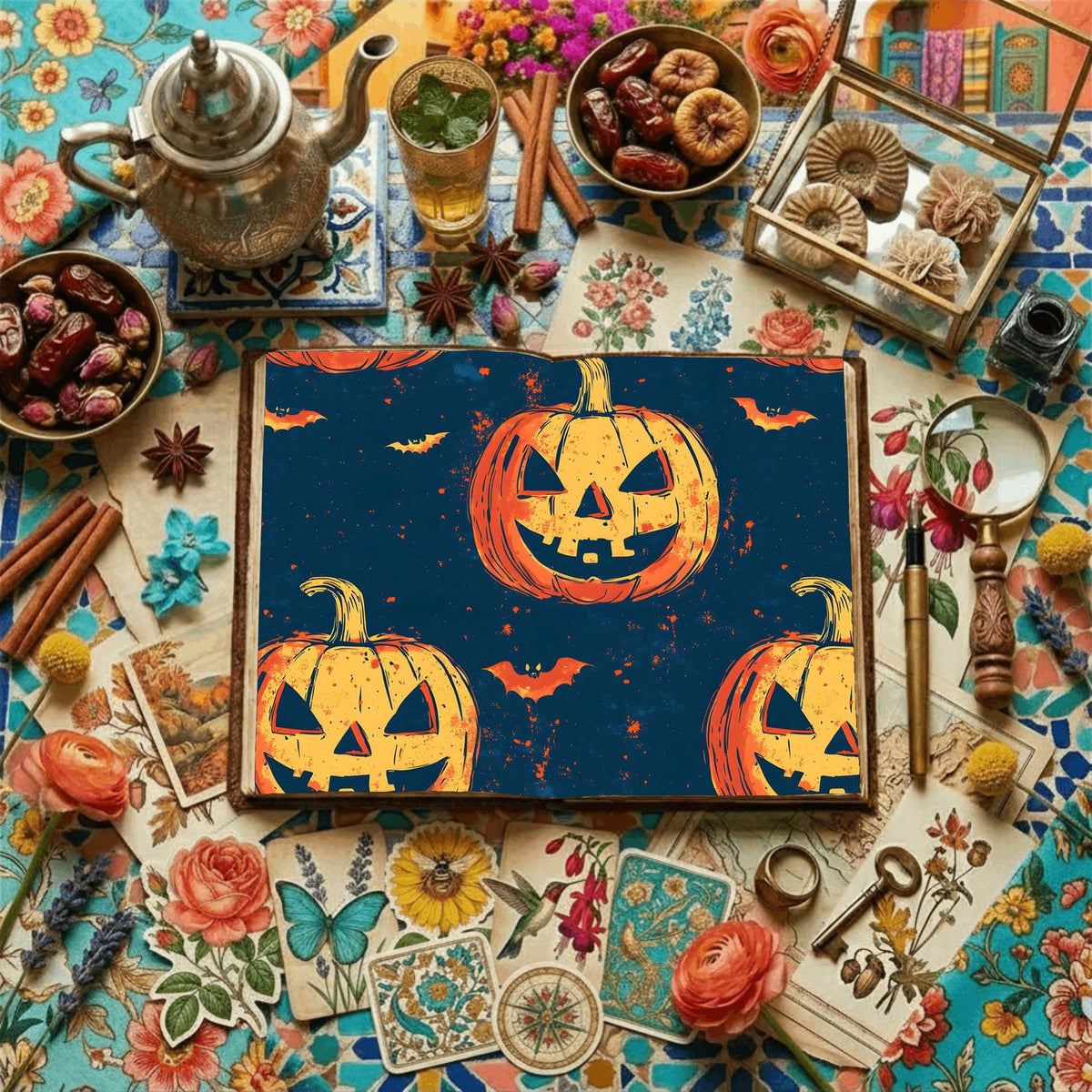 Halloween Digital Papers