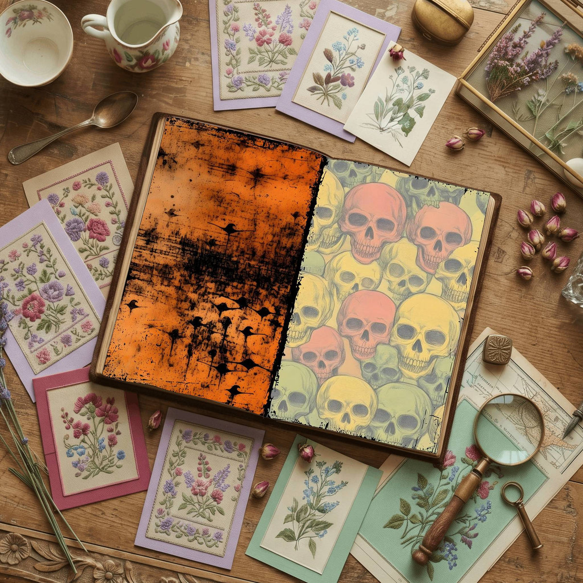 Halloween Digital Papers