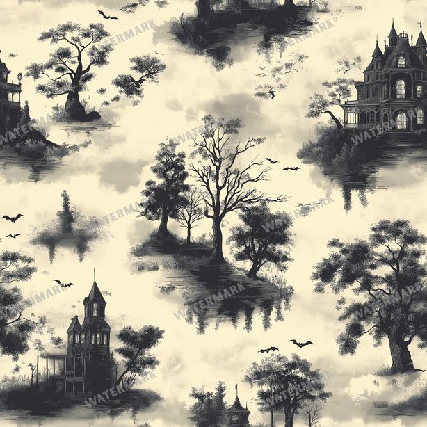 Halloween Seamless Pattern